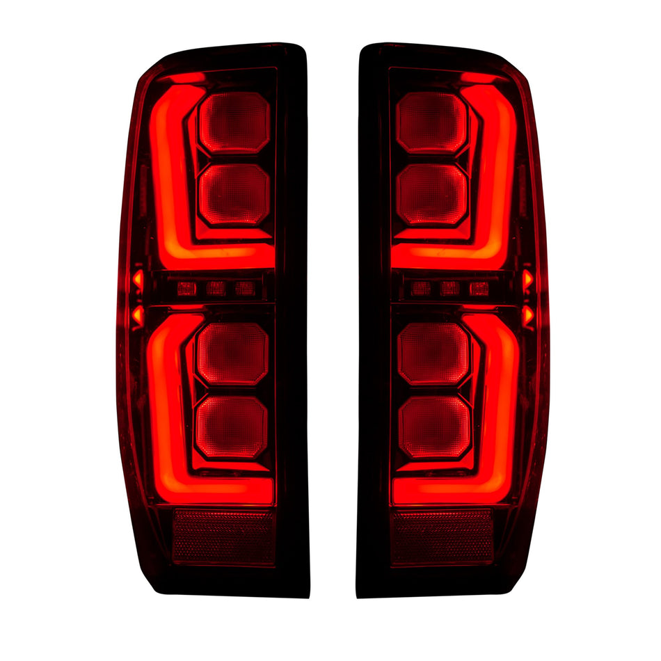 GMC Sierra 1500 19-23 (Replaces OEM Halogen) Tail Lights OLED Smoked